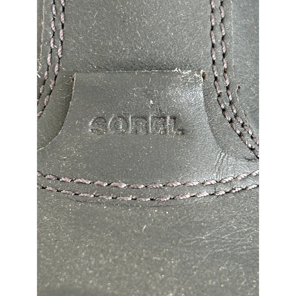 Sorel Caribou X Waterproof Platform Chelsea‎ Black Women's Boot Sz 10.5 - Picture 13 of 13